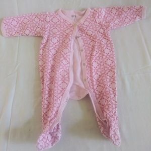 Pajama snap up onesie